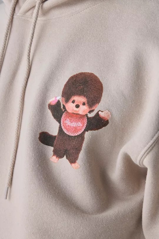 Monchhichi Born In Japan Graphic Graphic Hoodie Sweatshirt